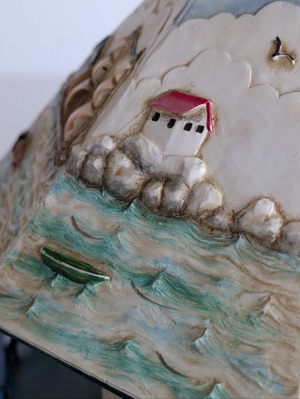 Jim Shore Shorelights Spirit Of The Sea Lighthouse Coastal Figurine Retired - Picture 11 of 15